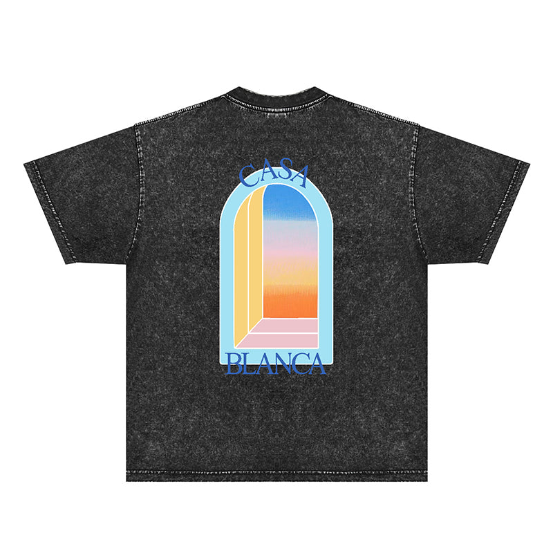 Casablanca Distressed T-Shirt