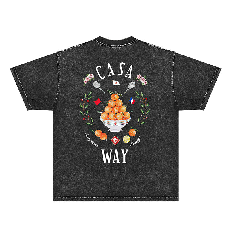 Casablanca Distressed T-Shirt