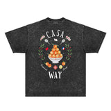 Casablanca Distressed T-Shirt