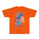 Casablanca T Shirts Fashion Print Street