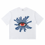 House of errors all-seeing eye graphic tee - trendy short sleeve couple's high street hoodie