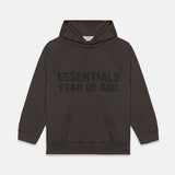 Fog Essentials Hoodie Unisex Flocking Logo Loose Hooded Sweater