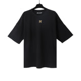 wholesale pa angel coconut tree flame letter logo graffiti paint short-sleeved t-shirt
