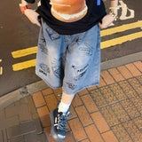 Unisex Jeans Summer Vintage Graffiti Jeans