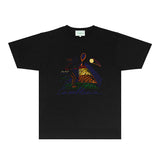 Casablanca T Shirts Fashion Print Street