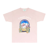 Casablanca T Shirts Fashion Print Street