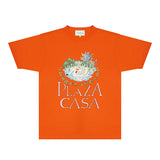 Casablanca T Shirts Fashion Print Street