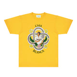 Casablanca T Shirts Fashion Print Street