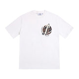 [heavy weight double yarn] trapstar stitching tiger head embroider gradient letter short-sleeved t-shirt