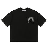 House of errors all-seeing eye graphic tee - trendy short sleeve couple's high street hoodie