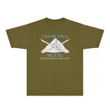 Casablanca T Shirts Fashion Print Street