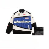 Unisex Baseball Jersey Jacket Loose Bike Jacket