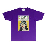 Casablanca T Shirts Fashion Print Street