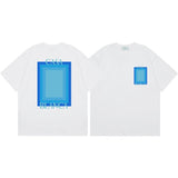 Summer collection: casa casablanca print oversized short-sleeve t-shirt - premium heavyweight cotton