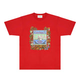 Casablanca T Shirts Fashion Print Street