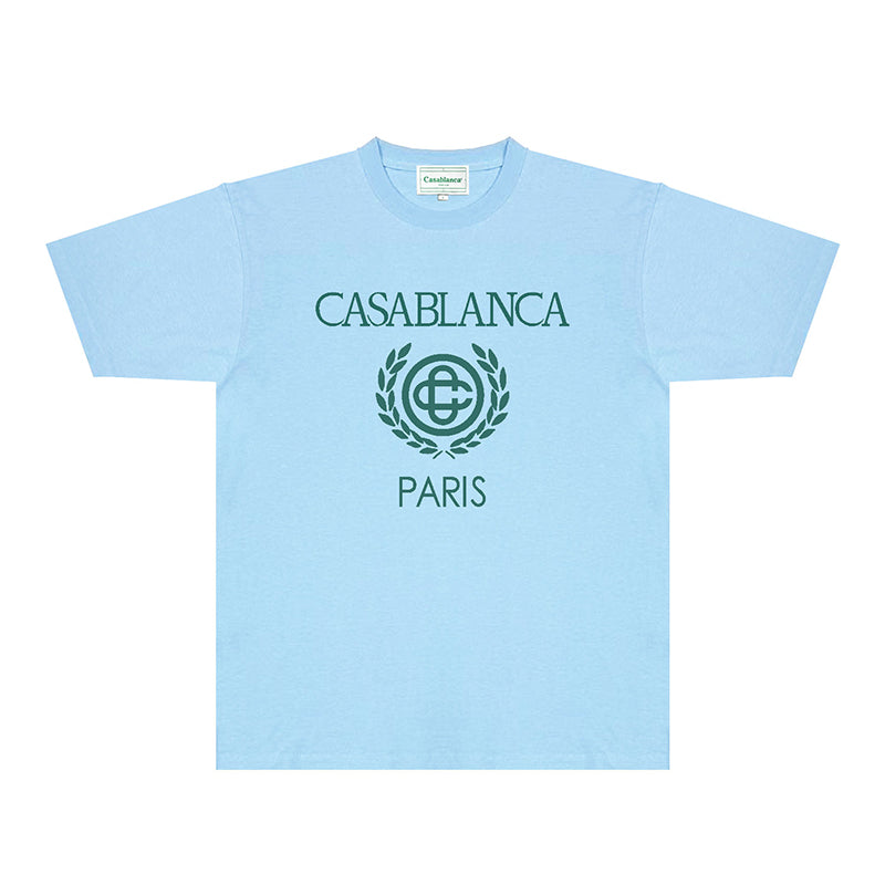 Casablanca T Shirts Fashion Print Street