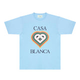 Casablanca T Shirts Fashion Print Street