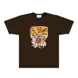 Casablanca T Shirts Fashion Print Street