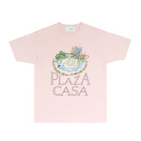 Casablanca T Shirts Fashion Print Street