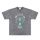 Casablanca Distressed T-Shirt