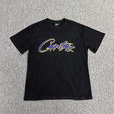Wholesale foreign trade alcatraz basic series short-sleeve corteiz phantom letter logo print t-shirt