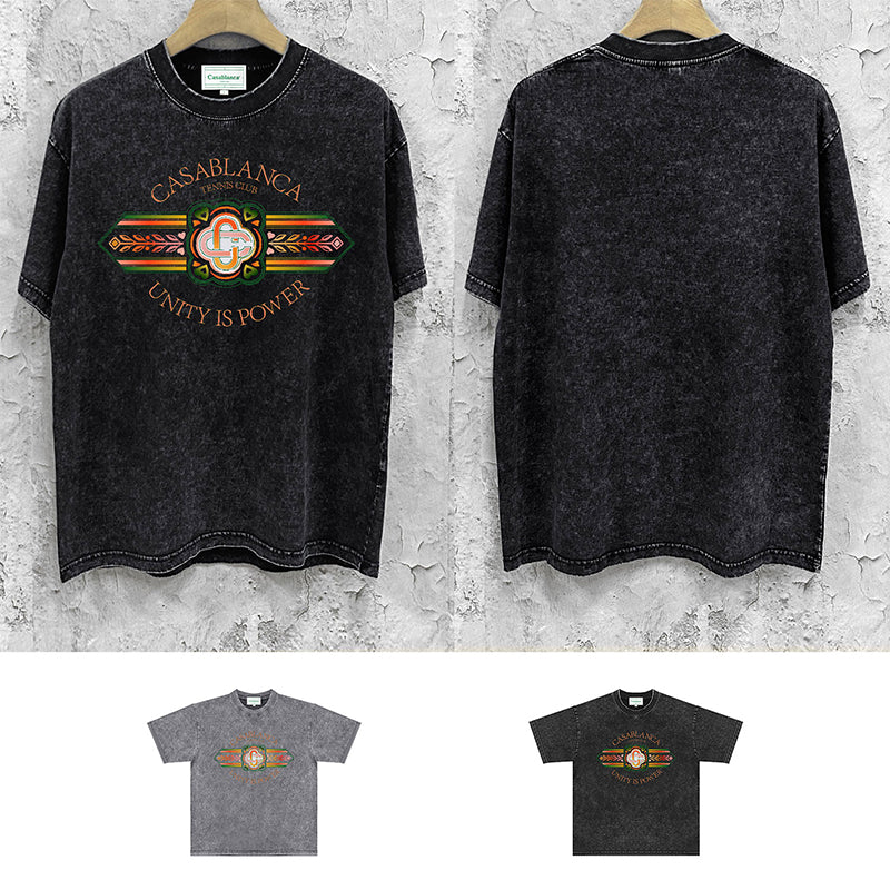 Casablanca Distressed T-Shirt