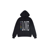 Vlone Hoodie Autumn and Winter Color Pot Graffiti Printing
