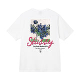 Three-label short-sleeve summer men's relaxed fit high-quality t-shirt