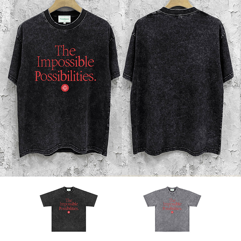 Casablanca Distressed T-Shirt