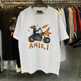 Wholesale amri little angel crane peace bird digital gradient letter logo couple's short set
