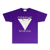 Casablanca T Shirts Fashion Print Street