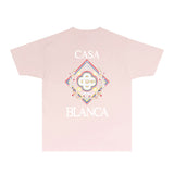 Casablanca T Shirts Fashion Print Street