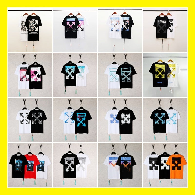 off-white classic gradient arrow dissolve graffiti caution tape ow religious couple short
