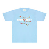 Casablanca T Shirts Fashion Print Street