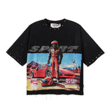 Wholesale s american fashion bkys hot diamond high quality pure cottoncasual short-sleeved t-shirt summer