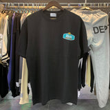 Rhude T Shirts Cotton Short Sleeves Men and Women