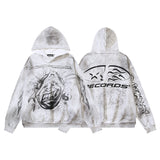 HS Hoodies Washed Aging Process