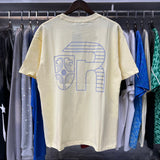 Rhude T Shirts Egyptian Pharaoh Print Cotton Casual Short Sleeves Men and Women