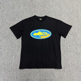 Wholesale foreign trade alcatraz basic series short-sleeve corteiz phantom letter logo print t-shirt