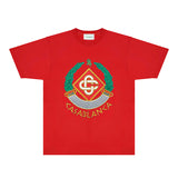 Casablanca T Shirts Fashion Print Street