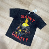 American saint t-shirt summer high street hip hop letterprinting short-sleeved t-shirt