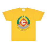 Casablanca T Shirts Fashion Print Street