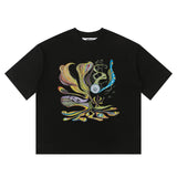 House of errors all-seeing eye graphic tee - trendy short sleeve couple's high street hoodie