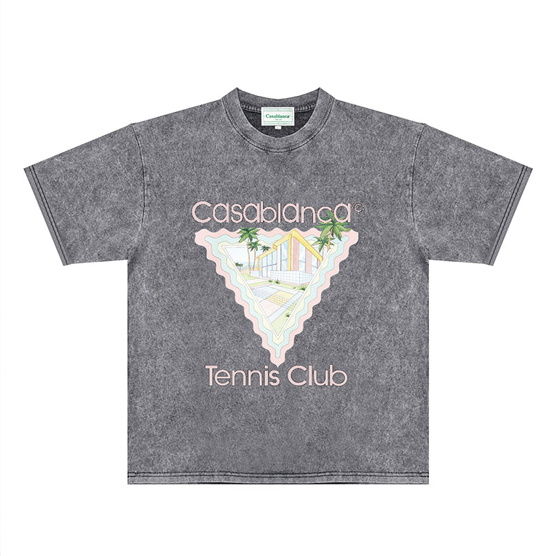 Casablanca Distressed T-Shirt