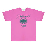 Casablanca T Shirts Fashion Print Street