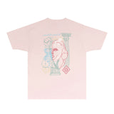 Casablanca T Shirts Fashion Print Street