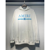 Amri splash ink flowing paint starry sky crack letter logo unicorn arm hoodie sweatshirt couple wear long sleeves