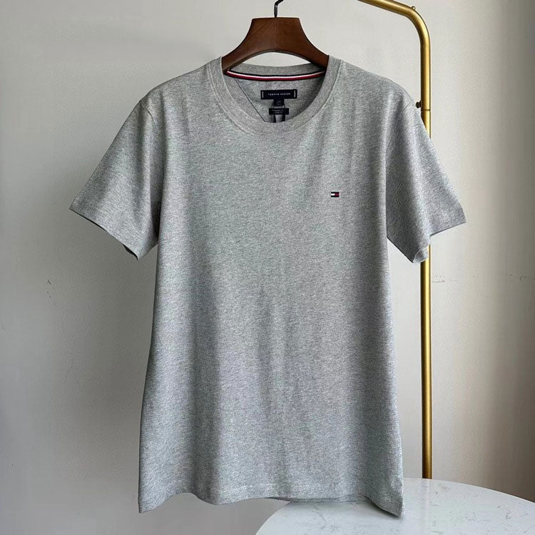 Tommy T Shirts Breathable and Comfortable Small Icon Embroidered T-shirt