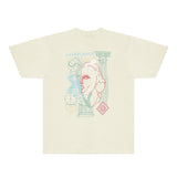 Casablanca T Shirts Fashion Print Street