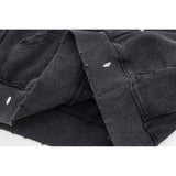 Gallery Dept Hoodie Loose Casual Distressed Hoodie